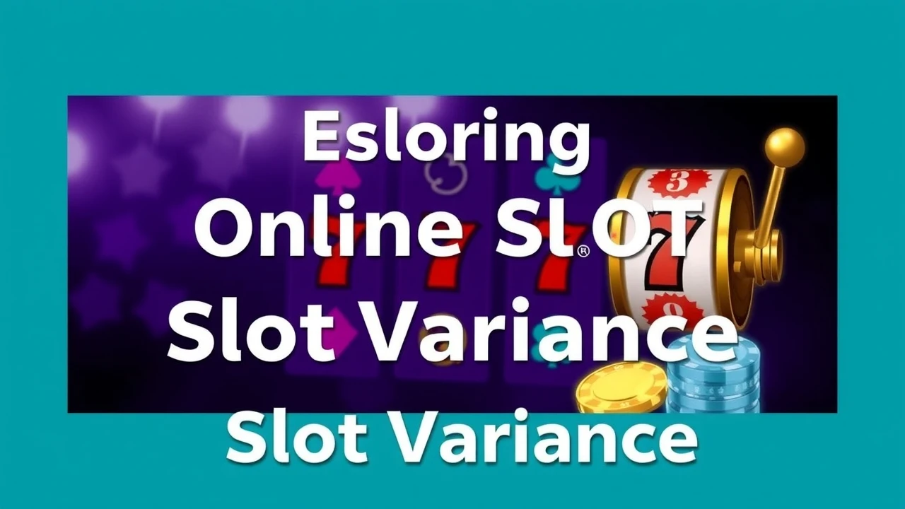 Exploring Online Casino Slot Variance: The Comparison between High and Low Variance